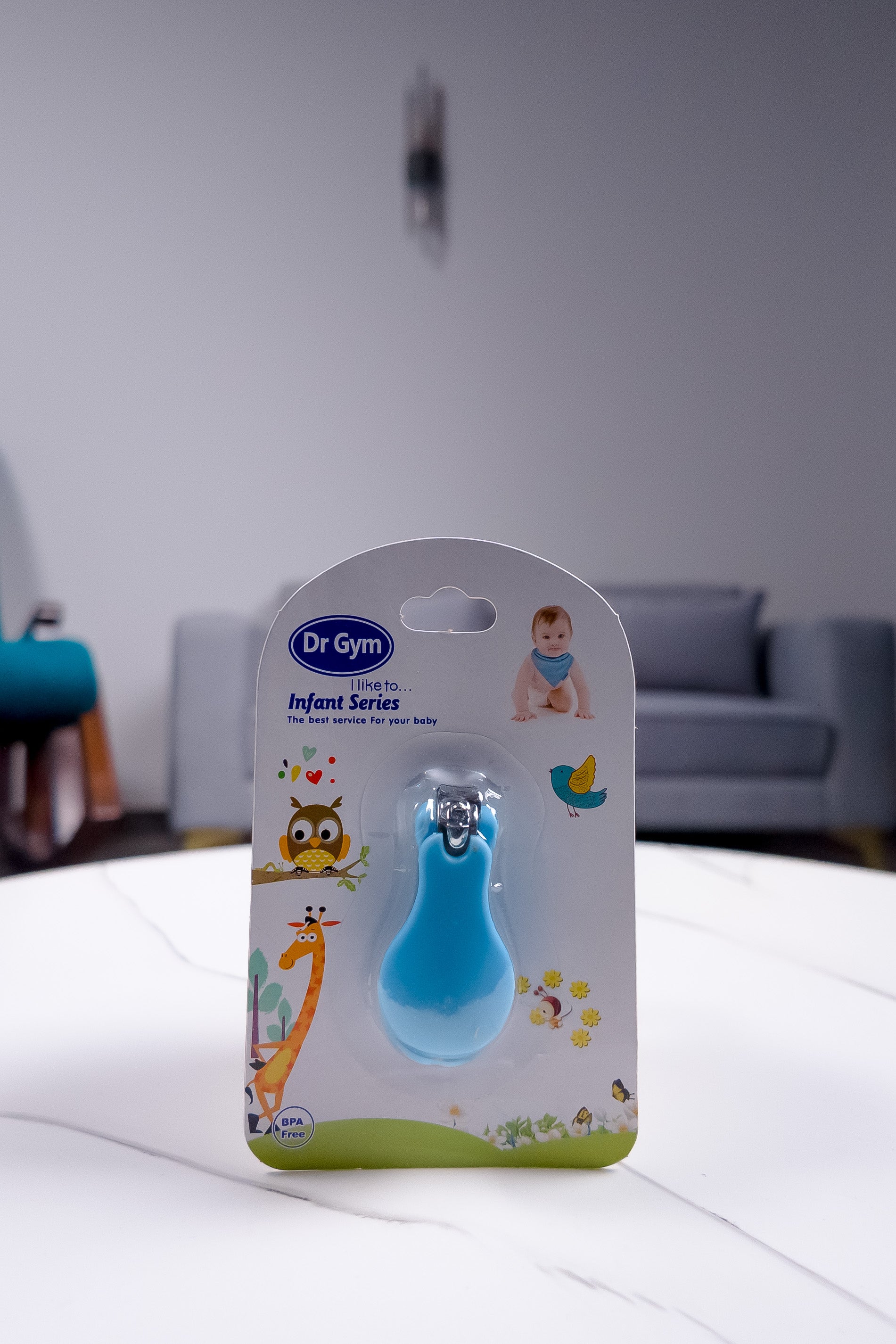 Dr. Gym Infant Nail Clipper – Safe & Gentle Baby Nail Cutter